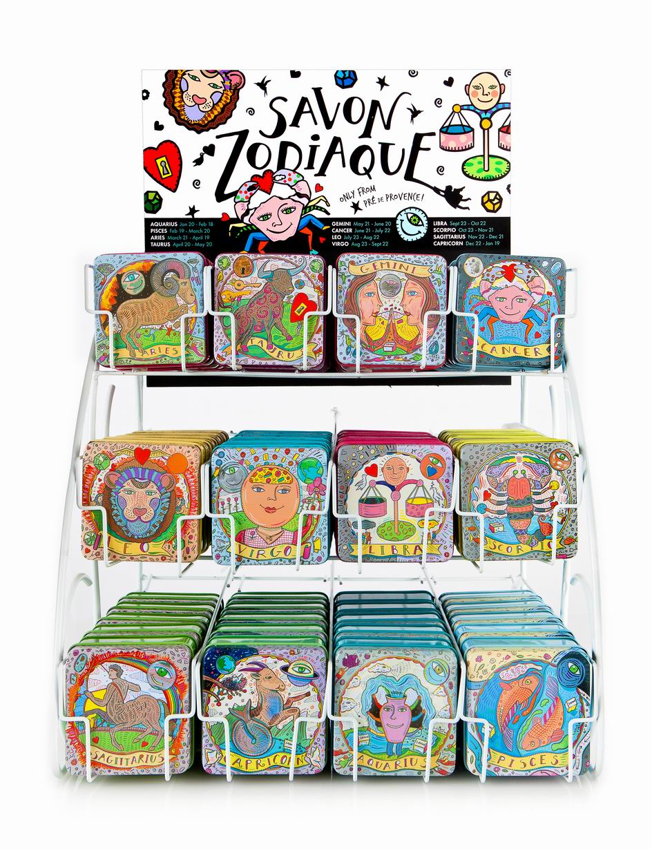 Zvěrokruh - Plechová krabička s mýdlem - PANNA