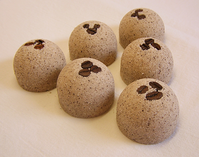 Šumivé bomby do koupele - káva