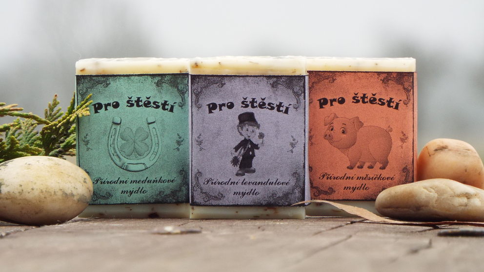 Mýdlo pro štěstí - prasátko 25 g