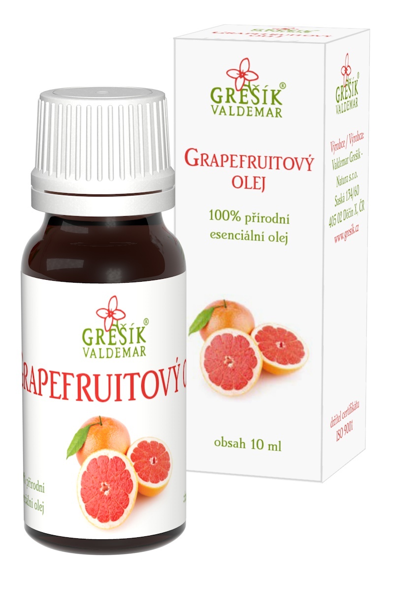 Éterický olej GRAPEFRUIT- Grešík 