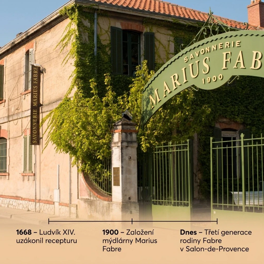 Marseillské mýdlo z olivového oleje 600 g bez obalu