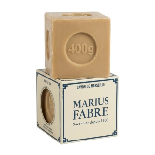 Marseillské mýdlo ze slunečnicového oleje 400 g v papírové krabičce